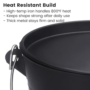 <span class=keywords><strong>Chimenea</strong></span> Metálica Moderna y Minimalista de Gran Capacidad con Pala, Escoba y Guantes - Incluye Juego de Herramientas para Recoger Cenizas Calientes - Product Image 6