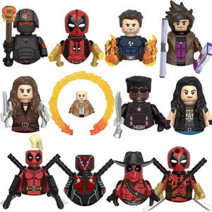 X0335 Phim Hoạt Hình Nhựa Xây Dựng Khối DIY Xây Dựng Đồ Chơi Và Mini Hành Động Con Số Món Quà Sinh Nhật Cho Trẻ Em - Product Image 3