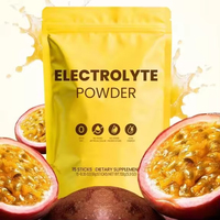 Groothandel Elektrolyten Supplement Poeder Passievrucht Smaak 15 Sticks Individuele Sachets Helpt Balans te Blijven & Sport Hydratatie te Ondersteunen