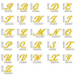 20cm Dış Ticaret Sıcak Altı<span class=keywords><strong>n</strong></span> 3D Akrilik <span class=keywords><strong>B</strong></span>üyük Harf Sanatı İngilizce Harfler Kendinden Yapışkanlı Köpük Kombinasyon Ayna Duvar Çıkartmaları Modern - Product Image 5