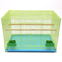 Plateau de récupération des déchets pour cage d'oiseaux, en fil métallique durable, amovible, pour magasin de gros