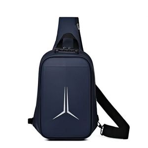 Sac à dos bandoulière moderne, durable et imperméable pour le travail et les voyages, avec fermeture éclair - Product Image 5