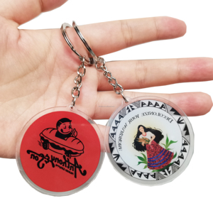 Phphase Custom Macrame Keychain PVC Anime Keychain for Women Free Sample Safety Acrylic Plastic Keychain