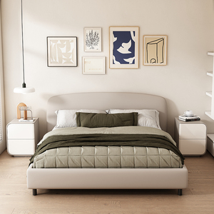 Mesita de noche moderna totalmente sólida estilo Ins, muebles de madera estrechos simples creativos para dormitorio para el hogar, Hotel, sala de estar - Product Image 5