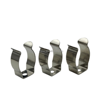 Clips en acier inoxydable de haute qualité pour tubes et câbles de 20 mm et 25 mm, réglables