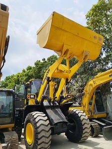 Chargeuse sur pneus d'occasion de haute qualité Komatsu WA300 WA380-6 bon état Prix bas importé du Japon à vendre - Product Image 4