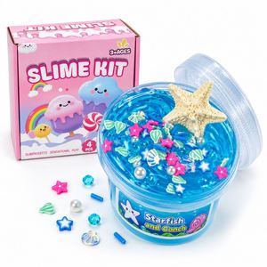 Divertido y Creativo Kit de Slime de Plastilina Kawaii DIY, Juguetes Blandos y Coloridos para Niños, Paquete de Entretenimiento al por Mayor de Fábrica - Product Image 1