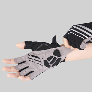 Gants de cyclisme légers d'été à demi-doigts pour sports de plein air, absorption des chocs, antidérapants, respirants, équipement de vélo pour hommes et femmes - Product Image 4