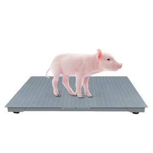 사용자 정의 5 톤 가축 가축 돼지 소 동물 산업 균형 디지털 전자 플랫폼 계량 바닥 스케일 판매 - Product Image 1