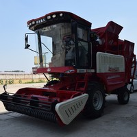 Machine agricole moissonneuse à grande vitesse de cueillette coton 3 rangs moissonneuse combinée prix de vente