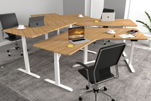 Tất cả các lứa tuổi sinh viên bài tập về nhà văn phòng động cơ duy nhất Chiều cao có thể điều chỉnh ngồi đứng điện đứng bàn - Product Image 3