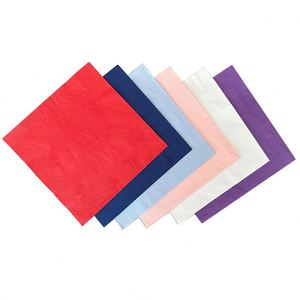 Customize Branded 33x33 CM Cocktail Napkin <b>Tissue</b> Napkin Servietten Restaurant Linen Napkins - Product Image 2