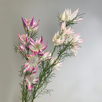 Bouquet de fleurs de protée royale réalistes en soie de qualité supérieure pour la mariée, mariage, nouvel an, fait main, respectueux de l'environnement