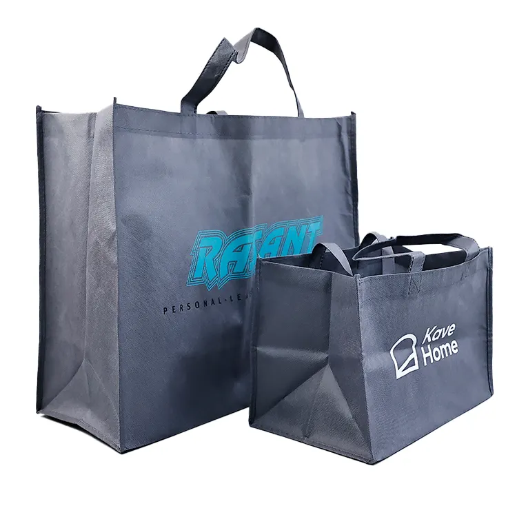 不織布ノートバッグ生地はカラフルなデザインを受け入れます不織布ショッピングバッグエコ素材ハンドル不織布バッグ