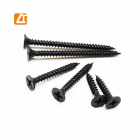Acier au carbone 1022a vis à cloison sèche fil fin ou grossier bugle tête vis à cloison sèche phosphatée noire