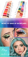 IMAGIC Kit de Maquillage Coloré : Palette Complète Yeux, Joues, Illuminateur et Contour – Format Voyage Idéal pour Distributeurs en Gros