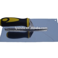 Outil à main de construction, truelle de plâtrage d'acier au carbone, flotteur de truelle