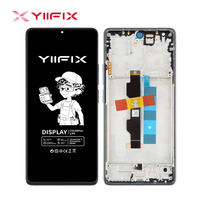 Écran tactile YIIFIX pour Redmi Note 13 Pro 4G avec cadre, remplacement d'écran LCD et numériseur pour téléphone portable, vente en gros