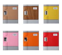 Vente flash - Casier de rangement extérieur moderne en plastique ABS, 9 portes, étanche, avec serrure à clé, portable, écologique