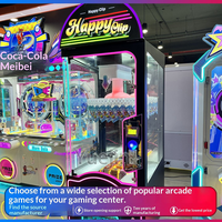 Machine à prix à 60 pinces populaire, Distributeur de cadeaux, Machine de jeu à prix de style européen