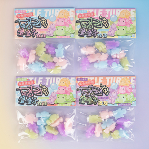 Juguete Antiestrés Apilable de TPR en Forma de Tortuga Mini, de Color Sólido, con Rebote Lento, Creativo, Color Personalizado, Unisex - Product Image 2