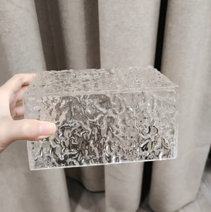 Acrylic là viết tắt của thực phẩm hiển thị tự chọn sóng risers nhỏ rõ ràng vuông Cube nhựa hộp hiển thị cho bên bàn đám cưới - Product Image 1