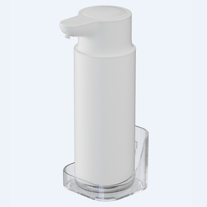 Desktop Automatic Touchless Stainless Steel Metal Foam Soap Dispenser 280ml tank Electric USB Rechargeable Lithium <b>Battery</b> - Product Image 4