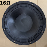 Haut-parleur professionnel de scène 10 pouces 16 Ohm 106516F 125W 65mm LF, haut-parleur de médiums et de graves, pièces et accessoires pour haut-parleurs