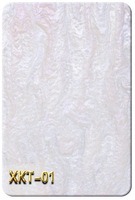 Plaque acrylique découpée au laser sur mesure - Écologique, imperméable, motif marbre nacré (épaisseur 3-5 mm) pour la décoration intérieure de luxe