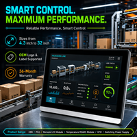 Module d'interface Modbus Rs485 à faible coût en Chine, panneau d'opérateur tactile, écran HMI électrique pour le contrôle industriel PLC Modbus