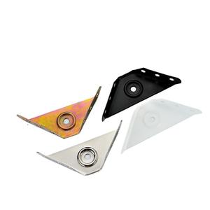 Soporte de Esquina Triangular de Hierro, Acero Laminado en Frío, Soporte de Montaje en Pared para Gabinete, Accesorios de Hardware Duraderos - Product Image 3