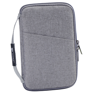 Well-Organized Travel <b>Bag</b> Heat-Transfer Printed Pattern Polyester Zipper Closure Multi-Function Passport Holder Card Holders - Product Image 1