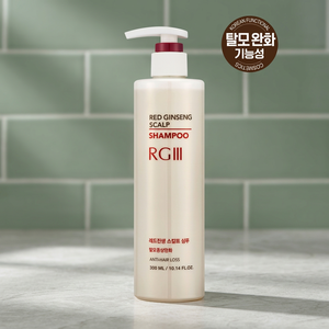 RGIII <b>Red</b> Ginseng 300ml Scalp <b>Shampoo</b> for <b>Hair</b> Regrowth - Product Image 3