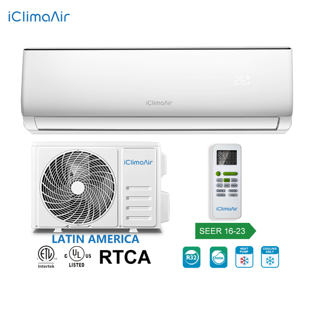 24000 Btu Smart Wifi Wall Inverter Split Home Air Conditioning 220-240v Customizable Cooling Heating R410a New