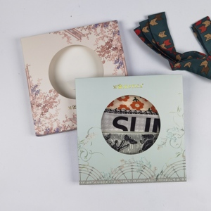 SENCAI free sample customized logo scarf packaging rigid paper box