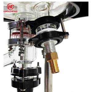 50l Auto Lifting Crystallization Puricication Jacketed <strong>Glass</strong> Reactor - Product Image 5