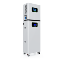 Batterie LiFePO4 extensible 48V/51.2V 200Ah-300Ah, système de stockage d'énergie domestique 5-30kWh, cellules de qualité A, garantie 10 ans, 6000 cycles