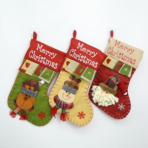 QY Wholesale Grandes décorations de Noël en forme de Père Noël, Bonhomme de neige et Cerf, accessoires pour sapin de Noël, cadeaux décoratifs - Product Image 6