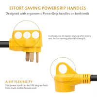 Kabel adaptor RV listrik 50 Amp betina Ke 30 Amp jantan penawaran jumlah kecil dari CA, AS