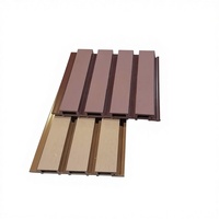 Pannelli Murali WPC Personalizzati per Esterni Rivestimento Impermeabile Antistatico Garanzia 5 Anni Design Moderno per Pareti Domestiche