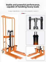 Nouvel outil de déchargement hydraulique pour chariot élévateur, modèle SGC, roues en nylon, mini chariot élévateur manuel compact, plateforme élévatrice compacte