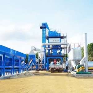 Planta dosificadora de asfalto de mezcla <span class=keywords><strong>en</strong></span> <span class=keywords><strong>caliente</strong></span> para carreteras estacionarias de 120 t/h - Product Image 2