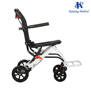5.5kg耐荷重100kg超軽量ポータブル折りたたみ式高齢者手動車椅子手で走行スクーター - Product Image 6