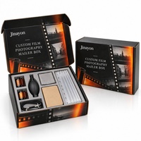 Boîte d'expédition personnalisée en carton ondulé pour accessoires d'appareil photo, emballage cadeau imprimé pour la photographie
