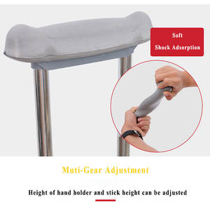 Cannelures sous bras en acier inoxydable, mm, contrôle des chocs à ressort, offre spéciale - Product Image 5