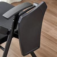 Chaise de conférence pour étudiants, design pliable économique et peu encombrant, avec tablette d'écriture et support pour tablette
