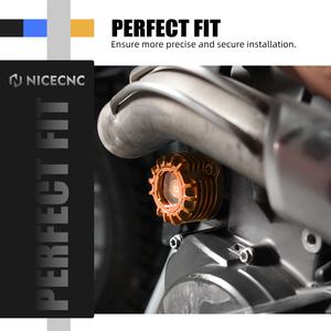 NICECNC Coperchio Trasparente Sinistro per Filtro Olio Motore per <span class=keywords><strong>KTM</strong></span> <span class=keywords><strong>690</strong></span> <span class=keywords><strong>Enduro</strong></span> <span class=keywords><strong>2008</strong></span>-2009, <span class=keywords><strong>690</strong></span> SMC R 2012-2022 2023 2024, Supermoto R <span class=keywords><strong>2008</strong></span> - Product Image 6