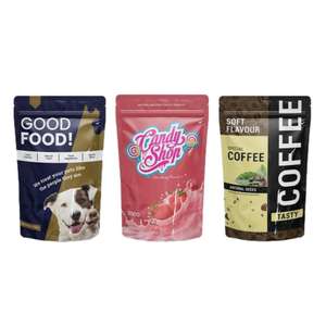 Mylar Stand up Bag Mate Reciclable EVOH PE Embalaje de plástico para alimentos para mascotas con cremallera e impresión de huecograbado para bolsas de alimentos para mascotas - Product Image 6