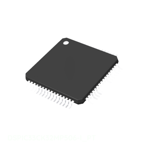 ชิ้นส่วนอิเล็กทรอนิกส์แบบฝังดั้งเดิม DSPIC33CK32MP506-I_PT 64 TQFP ทางออนไลน์ - Product Image 1