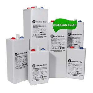 OPZV-Batería de Gel de 2 voltios, 1200Ah, 2V, 1200Ah, 2000Ah, 2500Ah, 3000Ah, OPZV